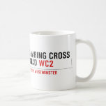 Charing Cross Road  Mugs (front & back)