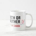 BOTH or NEITHER  Mugs (front & back)