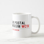 the postal museum  Mugs (front & back)
