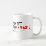 ASCROFT ROAD  Mugs (front & back)