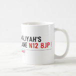Aaliyah's  Lane  Mugs (front & back)