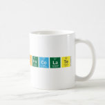 chocolate  Mugs (front & back)