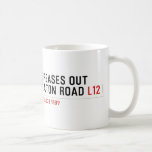 Creases Out Eaton Road  Mugs (front & back)