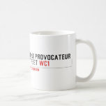 CAKE PROVOCATEUR  STREET  Mugs (front & back)