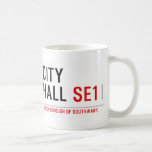 CITY HALL  Mugs (front & back)