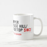 Upper  tulse hill/ Treetop  Mugs (front & back)