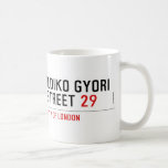 Ildiko Gyori Street  Mugs (front & back)