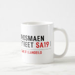 Rhosmaen Street  Mugs (front & back)