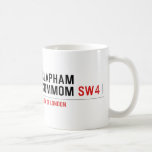 Clapham Commom  Mugs (front & back)