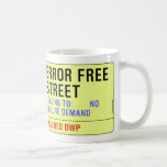 Error Free Street  Mugs (front & back)