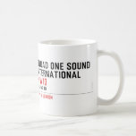 SQUAD ONE SOUND INTERNATIONAL   Mugs (front & back)
