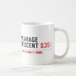 Vicarage Crescent  Mugs (front & back)