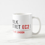 Milk  Stret  Mugs (front & back)