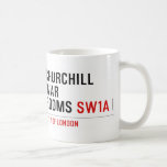 Churchill war rooms  Mugs (front & back)
