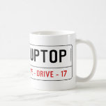 Uptop  Mugs (front & back)