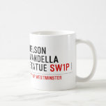 nelson mandella statue  Mugs (front & back)