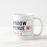 Window Avenue  Mugs (front & back)