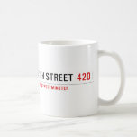 High Street  Mugs (front & back)
