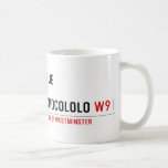 Rue  chocololo  Mugs (front & back)