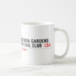 VICTORIA GARDENS  COCKTAIL CLUB   Mugs (front & back)