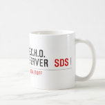 E.C.H.O. server   Mugs (front & back)