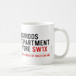 HARRODS DEPARTMENT STORE  Mugs (front & back)