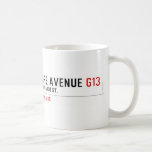 GRE AVENUE  Mugs (front & back)