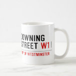 downing street  Mugs (front & back)