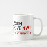 Lisson grove  Mugs (front & back)