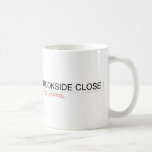 brookside close  Mugs (front & back)