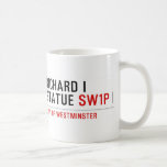richard i statue  Mugs (front & back)