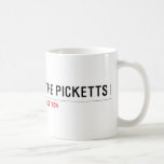 the picketts  Mugs (front & back)