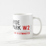 HYDE PARK  Mugs (front & back)