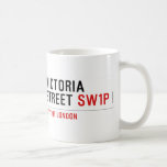 Victoria Street  Mugs (front & back)
