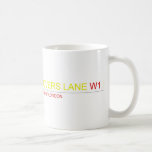 LOVERS LANE  Mugs (front & back)