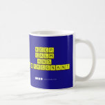 KEEP
 CALM
 and
 I'm pregnant
   Mugs (front & back)