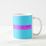 One Direction Lane   Mugs (front & back)