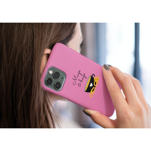 Mugs & Hugs Cat   Case-Mate iPhone Case (Creator Uploaded)