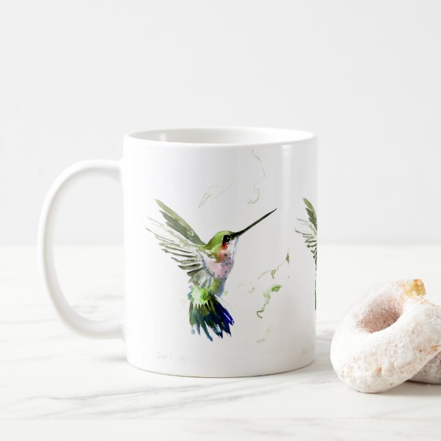 Mugs - Humming Bird (With Donut)