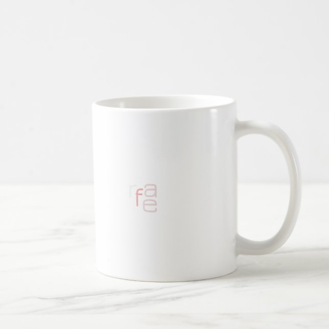 Mugs: one side layout coffee mug (Right)