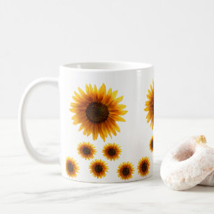 mugs sunflowers