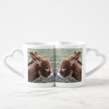 Mugs that fit together with donkeys