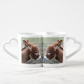 Mugs that fit together with donkeys