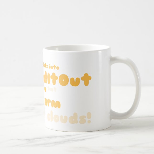 Mugs: wrapped around layout coffee mug (Right)