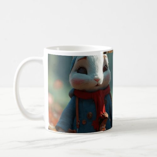 MugTitle Hoppy Hearts Bunny Lovers Mug  Descrip Coffee Mug