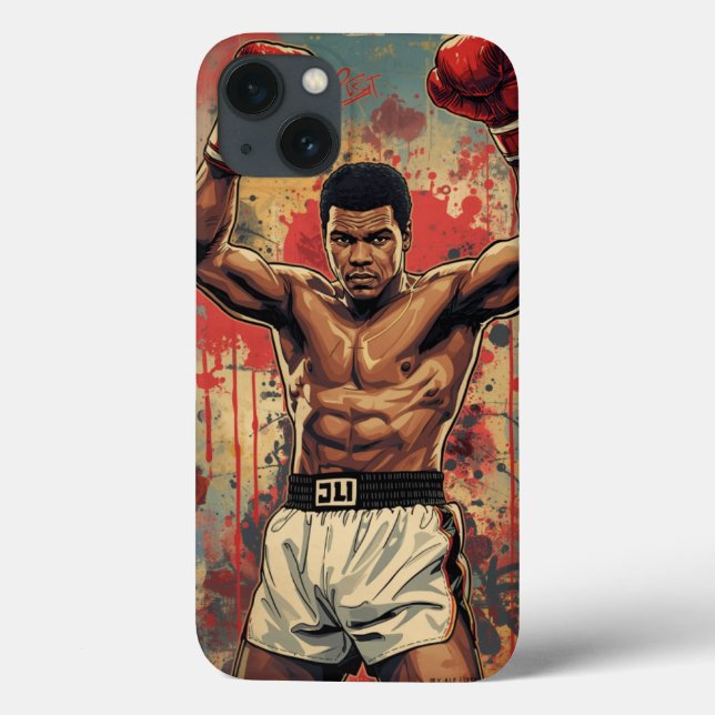 Muhammad Ali: Boxing Legend Victory Poster Art Cas Case-Mate iPhone Case (Back)