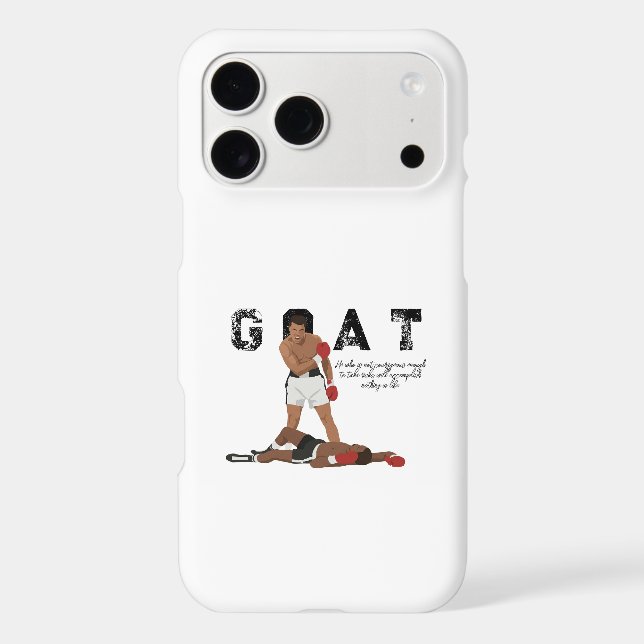 Muhammad Ali  Case-Mate iPhone Case (Back)