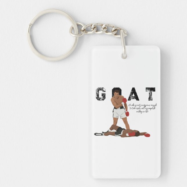 Muhammad Ali  Keychain (Front)