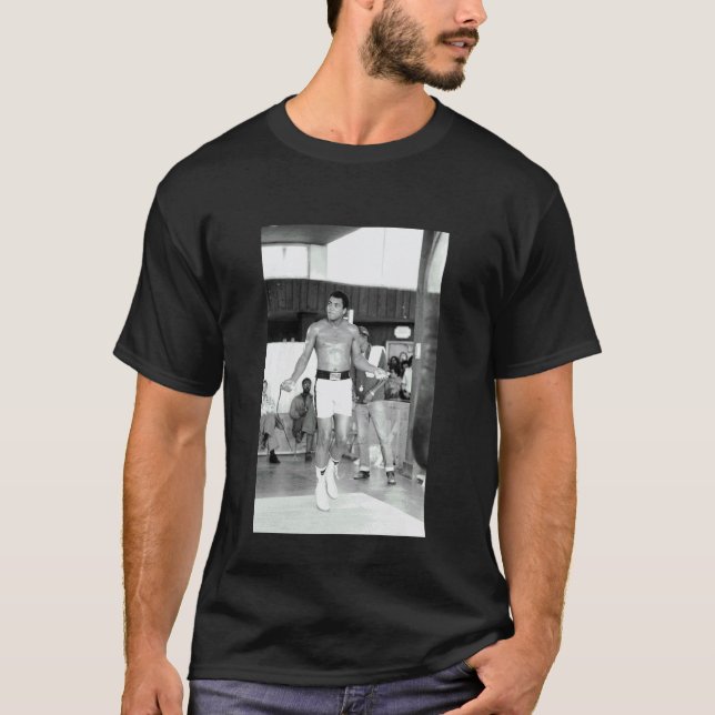 Muhammad Ali World Champion Boxer Trains Catskill  T-Shirt (Front)