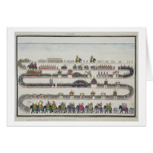 Muharram Ceremony, Faizabad, 1772 from 'The Gentil (Front Horizontal)